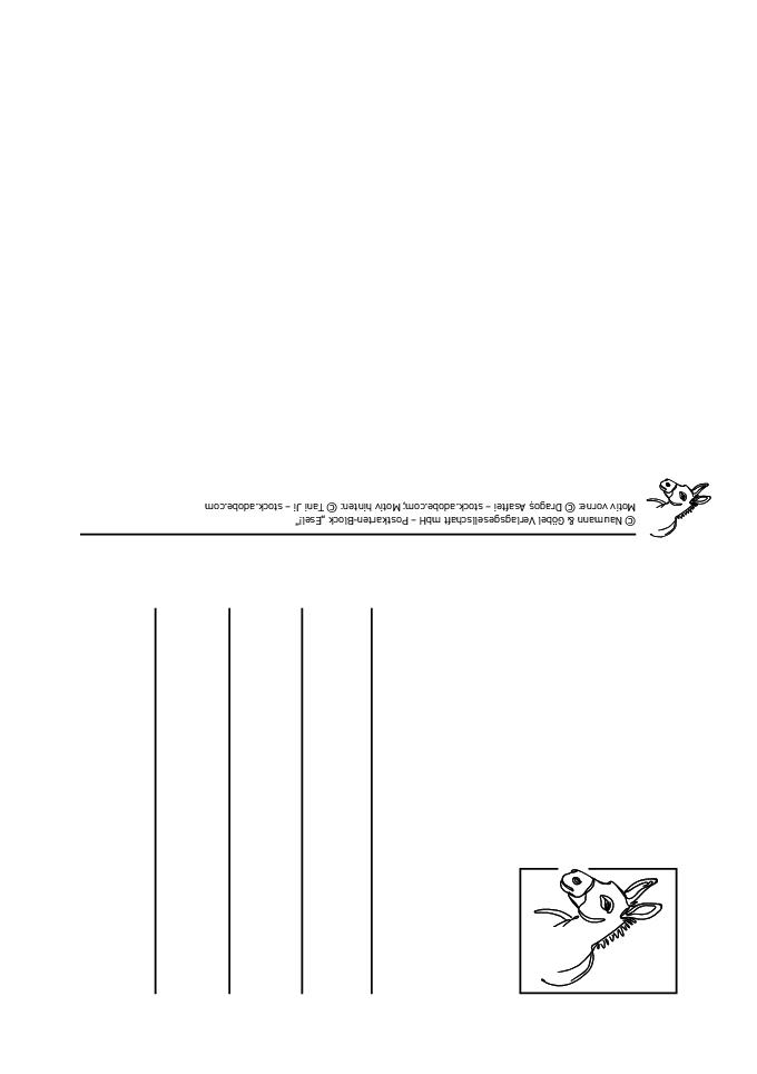 Weitere Ansicht: Postkartenblock Esel