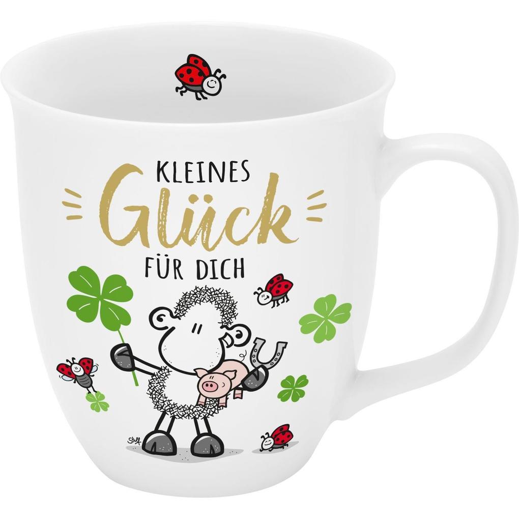 Weitere Ansicht: Tasse mit Golddruck "Kleines Glück für dich"