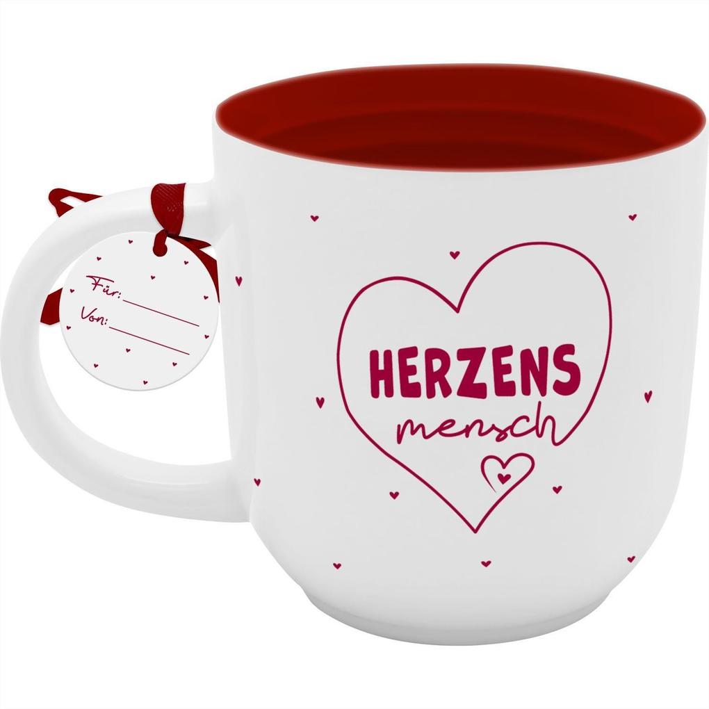 Weitere Ansicht: Tasse "Herzensmensch"