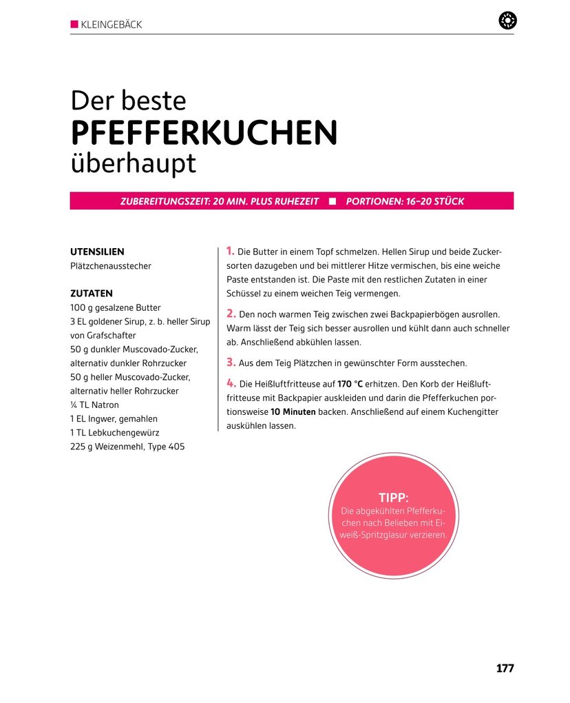 Weitere Ansicht: Heißluftfritteuse GOLD Das Backbuch | Antje Watermann