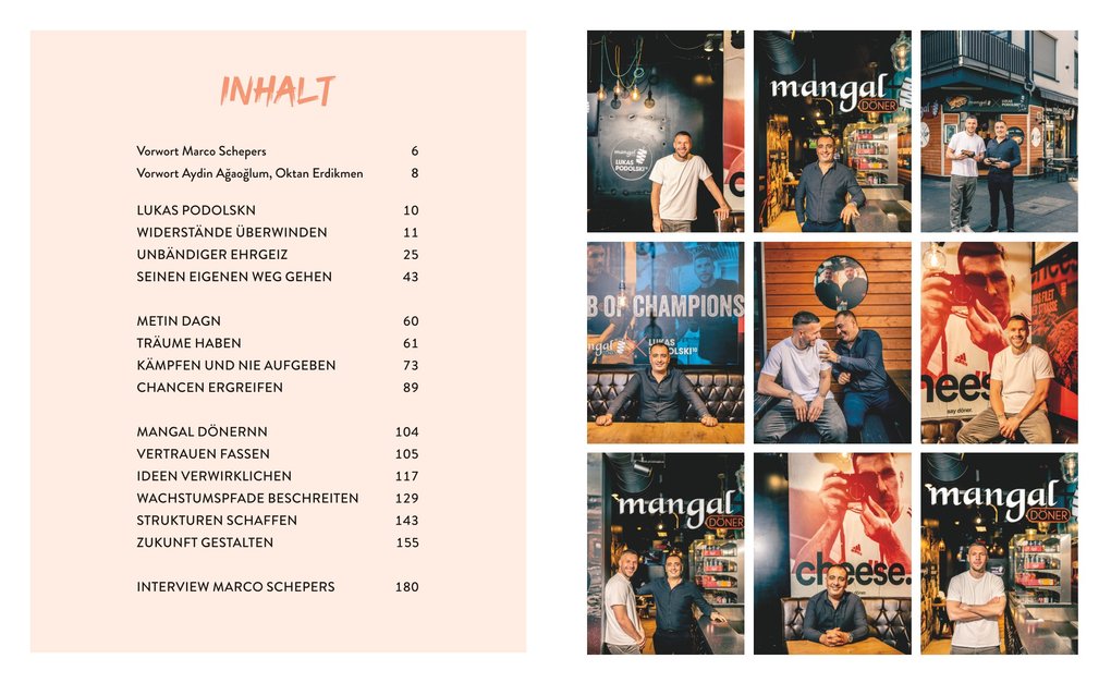 Weitere Ansicht: Mutig bleiben | Lukas Podolski, Metin Dag