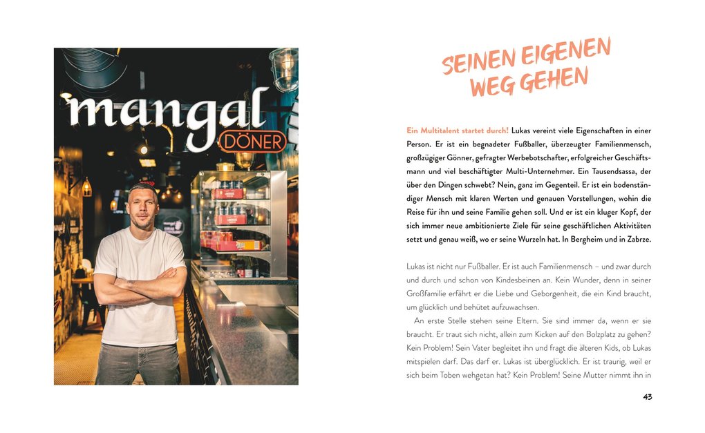 Weitere Ansicht: Mutig bleiben | Lukas Podolski, Metin Dag