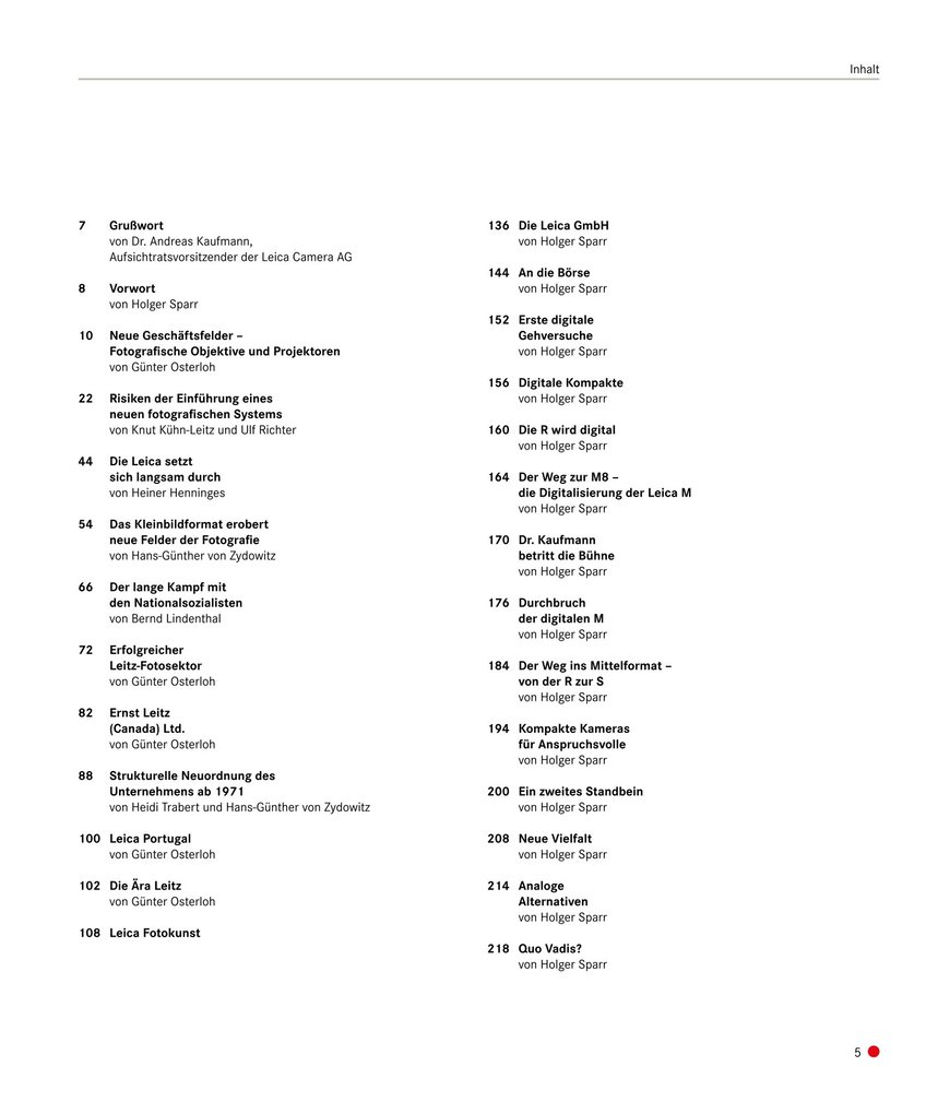 Weitere Ansicht: 100 Jahre Leica Camera | Holger Sparr