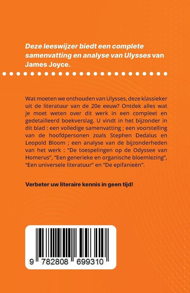 Weitere Ansicht: Ulysses van James Joyce (Boekanalyse) | Éléonore Quinaux