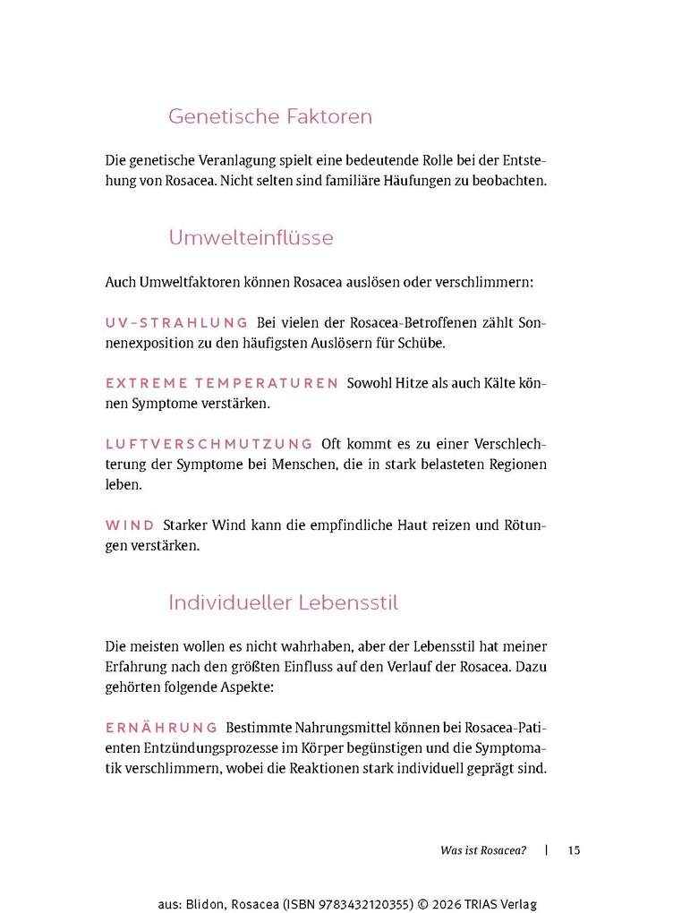 Weitere Ansicht: Rosacea | Elke Blidon