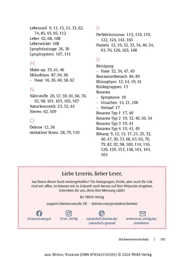 Weitere Ansicht: Rosacea | Elke Blidon