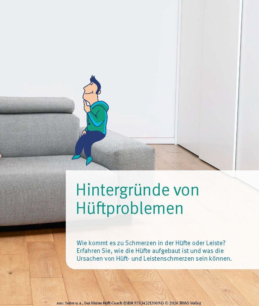 Weitere Ansicht: Der kleine Hüft-Coach | Volker Sutor, Saskia Kayser