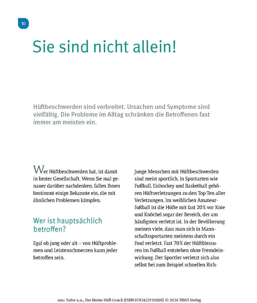 Weitere Ansicht: Der kleine Hüft-Coach | Volker Sutor, Saskia Kayser