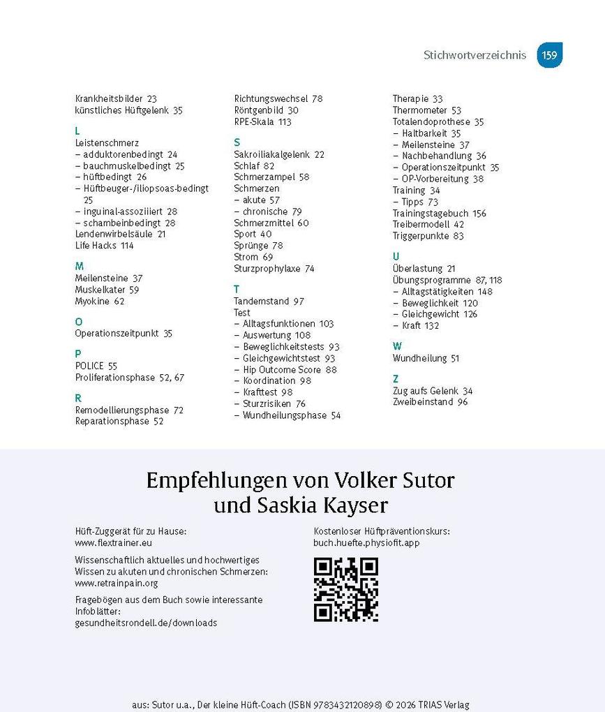 Weitere Ansicht: Der kleine Hüft-Coach | Volker Sutor, Saskia Kayser