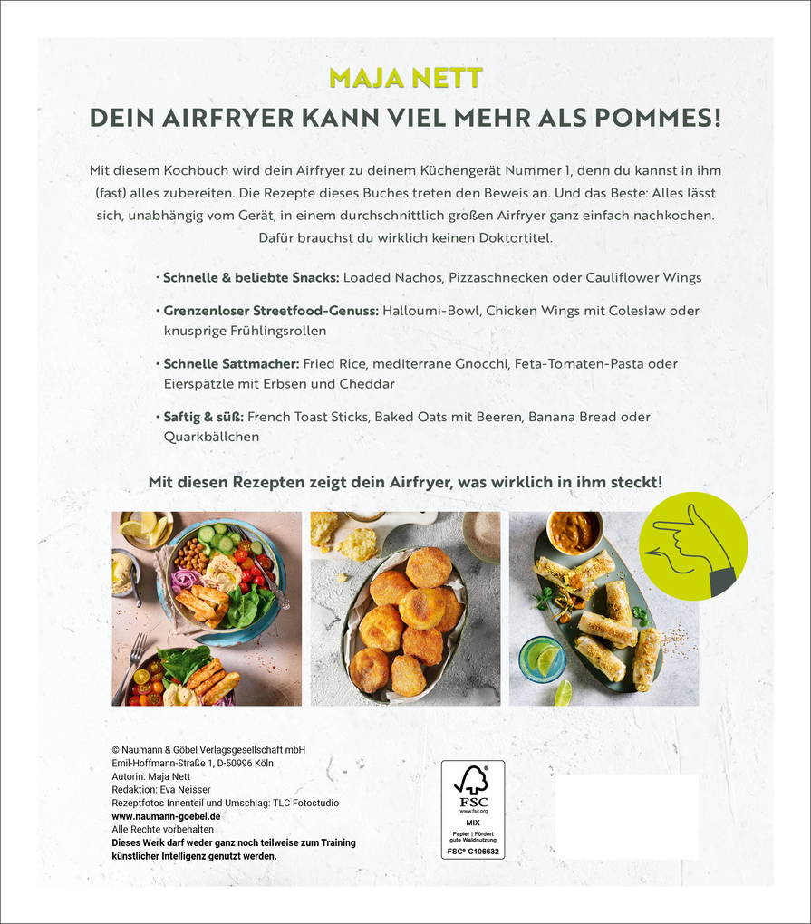 Weitere Ansicht: Airfryer für Studierende | Maja Nett