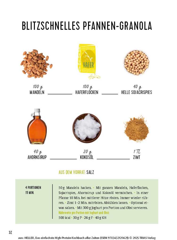 Weitere Ansicht: Das einfachste High-Protein-Kochbuch aller Zeiten | Leandra Heller