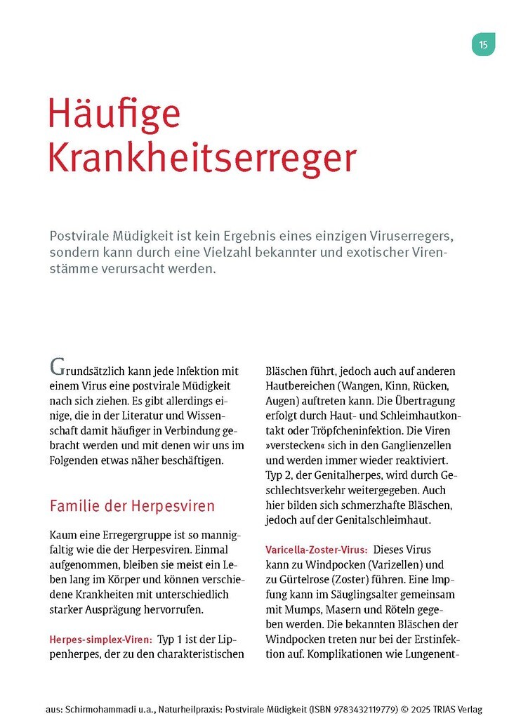 Weitere Ansicht: Naturheilpraxis: Postvirale Müdigkeit | Abbas Schirmohammadi, Philipp Feichtinger