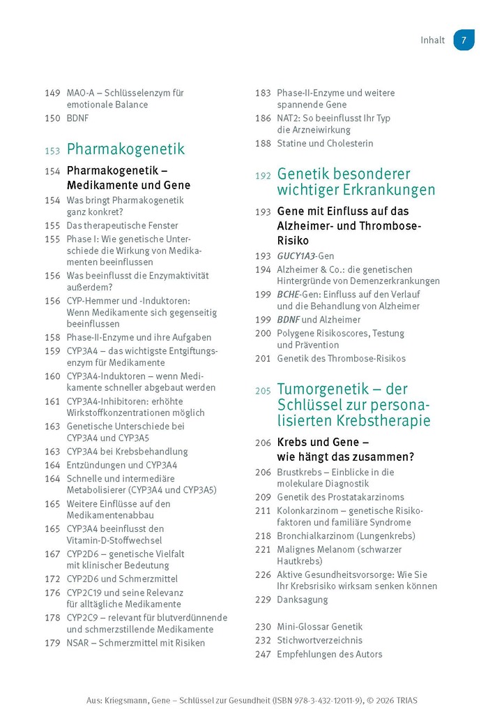 Weitere Ansicht: Gene - Schlüssel zur Gesundheit | Jörg Kriegsmann