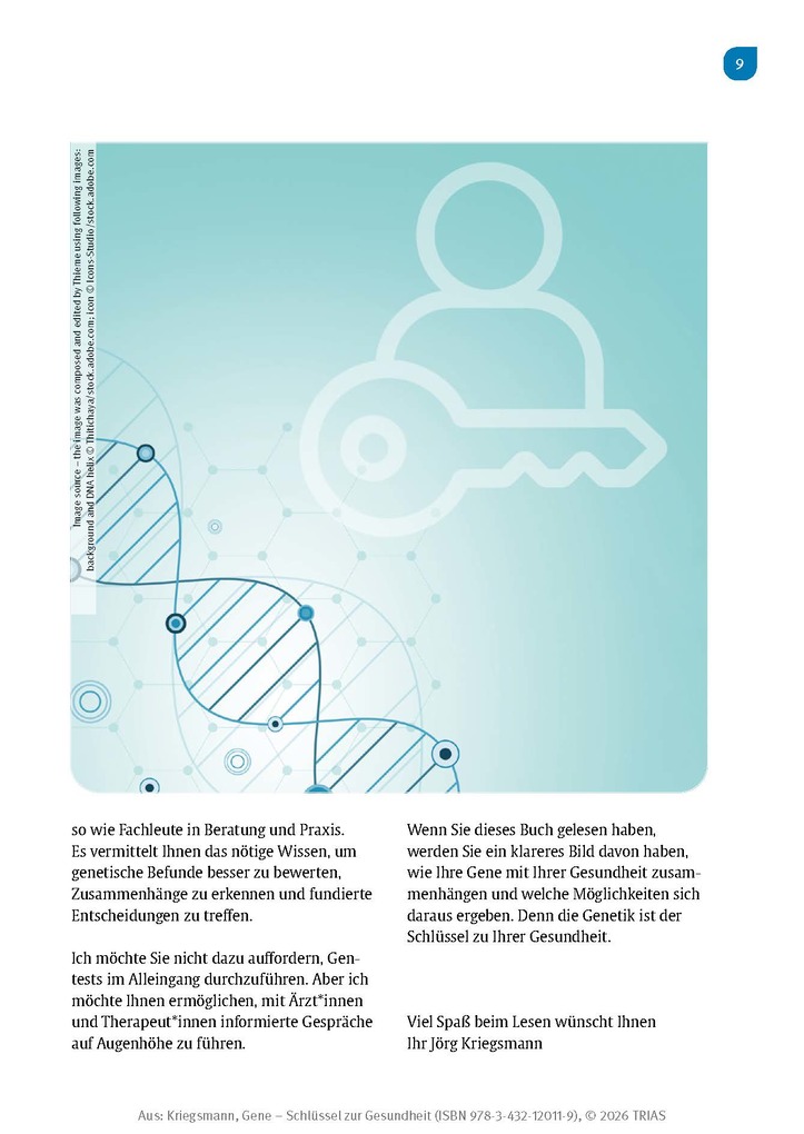 Weitere Ansicht: Gene - Schlüssel zur Gesundheit | Jörg Kriegsmann
