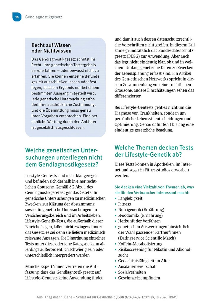 Weitere Ansicht: Gene - Schlüssel zur Gesundheit | Jörg Kriegsmann