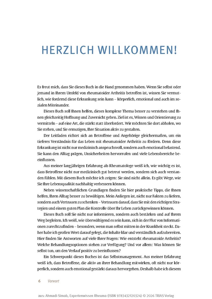 Weitere Ansicht: Expertenwissen: Rheuma | Keihan Ahmadi-Simab