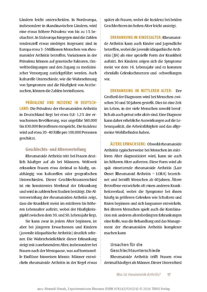 Weitere Ansicht: Expertenwissen: Rheuma | Keihan Ahmadi-Simab
