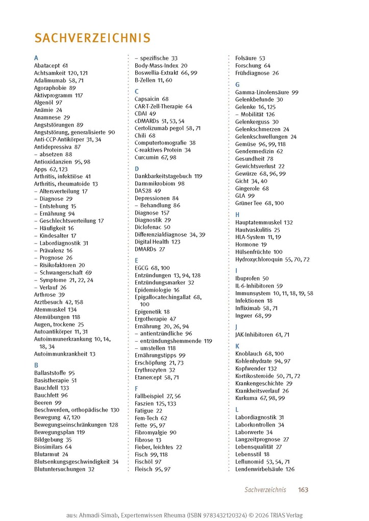 Weitere Ansicht: Expertenwissen: Rheuma | Keihan Ahmadi-Simab