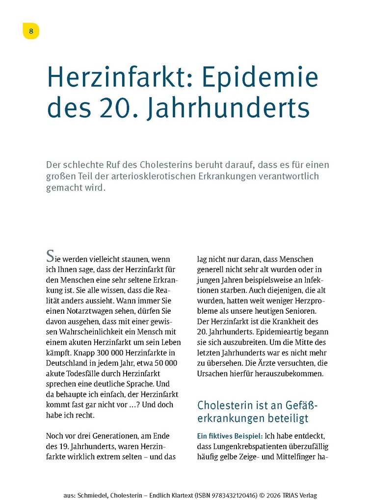 Weitere Ansicht: Cholesterin - Endlich Klartext | Volker Schmiedel