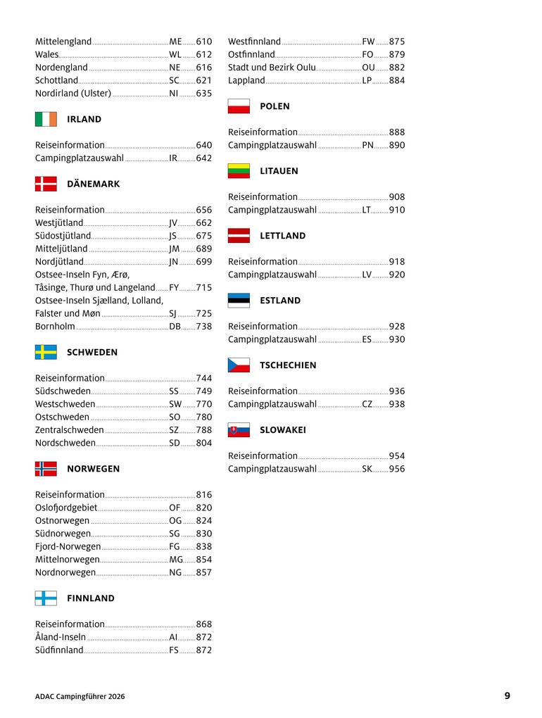 Weitere Ansicht: ADAC Campingführer Deutschland/Nordeuropa 2026