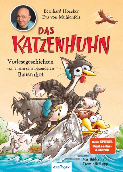 Produktbild: Das Katzenhuhn 3: Vorlesegeschichten von einem sehr besonderen Bauernhof | Bernhard Hoëcker, Eva von Mühlenfels