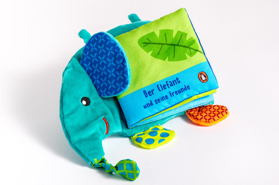 Produktbild: Mein Kuschel-Knisterbuch - Der Elefant und seine Freunde - | Francesca Ferri