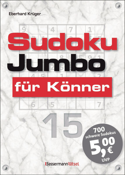 Produktbild: Sudokujumbo für Könner 15 | Eberhard Krüger