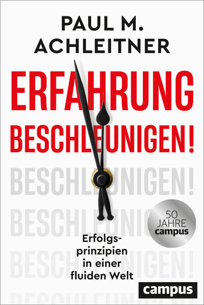 Produktbild: Erfahrung beschleunigen! | Paul M. Achleitner