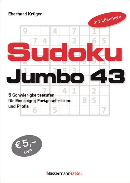 Produktbild: Sudokujumbo 43 | Eberhard Krüger