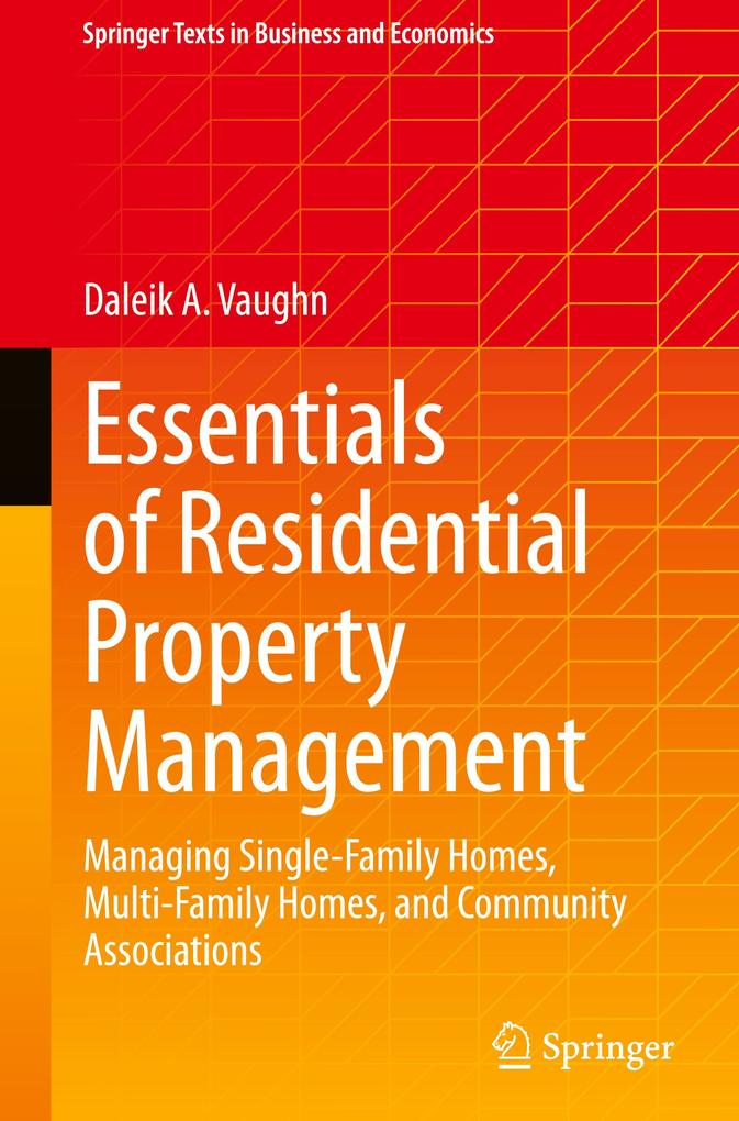 Produktbild: Essentials of Residential Property Management | Daleik A. Vaughn