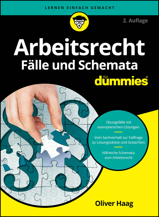 Produktbild: Arbeitsrecht Fälle und Schemata für Dummies | Oliver Haag