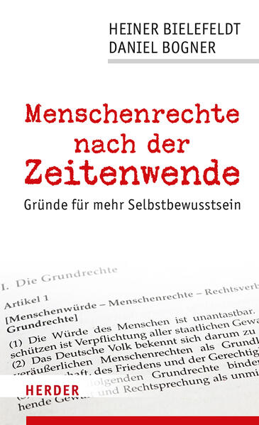 Produktbild: Menschenrechte nach der Zeitenwende | Heiner Bielefeldt, Daniel Bogner