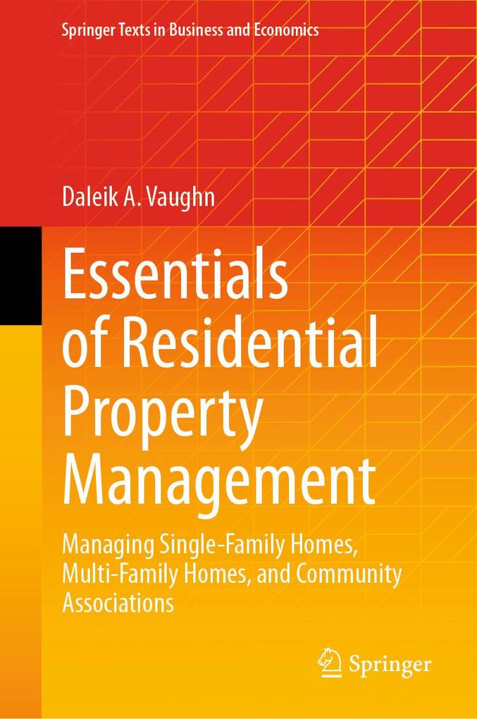 Produktbild: Essentials of Residential Property Management | Daleik A. Vaughn
