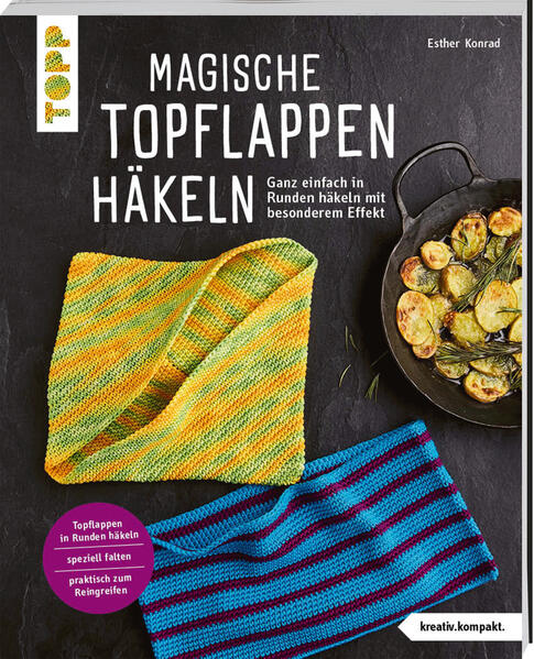Produktbild: Magische Topflappen häkeln (kreativ.kompakt.) | Esther Konrad