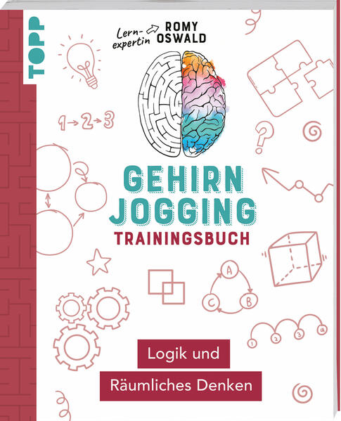 Produktbild: Gehirnjogging - Trainingsbuch: Logik und Räumliches Denken | Romy Oswald