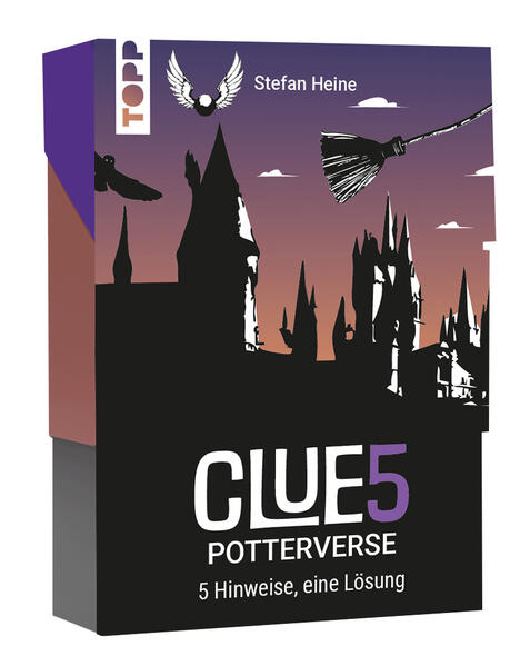 Produktbild: CLUE5 #Potterverse. 5 Hinweise, nur eine Lösung. Das Trend-Quiz für deine Tasche | Stefan Heine