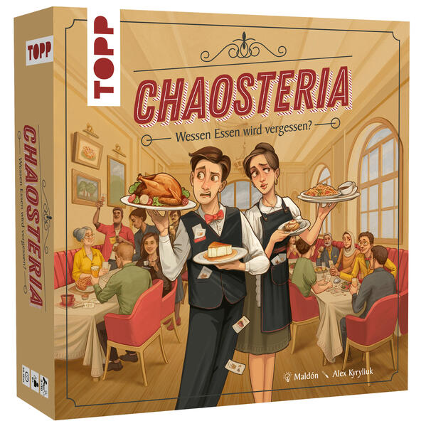 Produktbild: Chaosteria - Wessen Essen wird vergessen? | Maldón