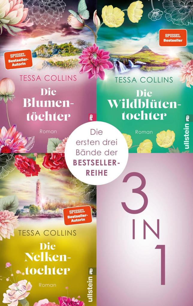 Produktbild: Die Blumentöchter & Die Wildblütentochter & Die Nelkentochter | Tessa Collins
