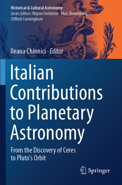Produktbild: Italian Contributions to Planetary Astronomy