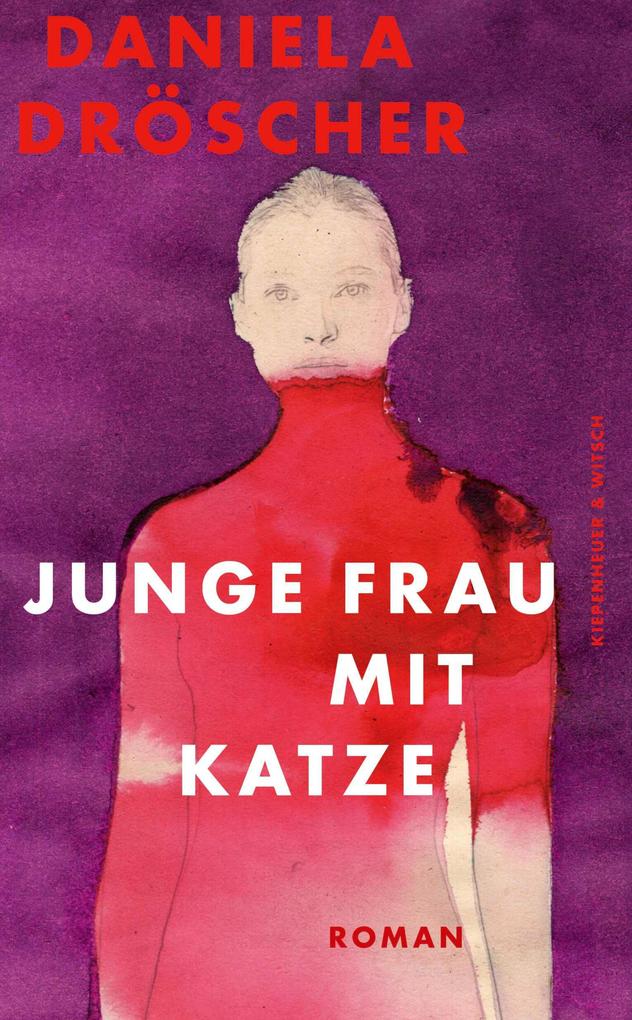 Produktbild: Junge Frau mit Katze | Daniela Dröscher