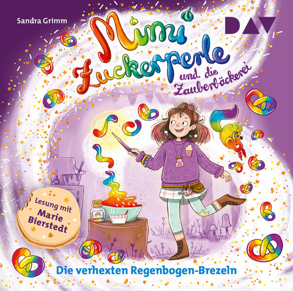 Produktbild: Mimi Zuckerperle und die Zauberbäckerei - Teil 3: Die verhexten Regenbogen-Brezeln | Sandra Grimm