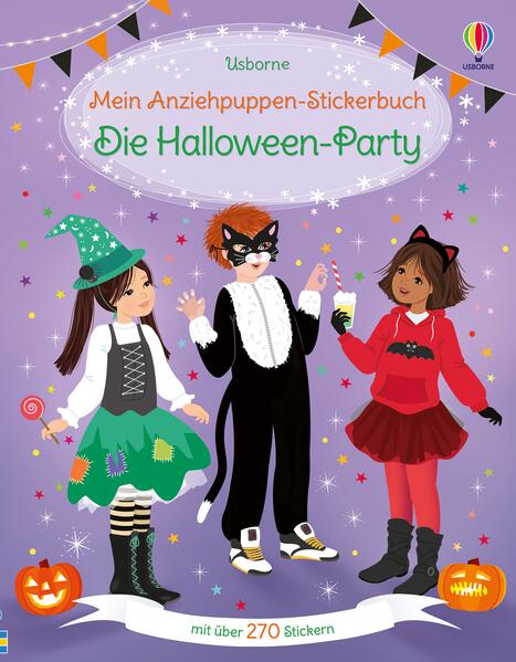 Produktbild: Mein Anziehpuppen-Stickerbuch: Die Halloween-Party | Fiona Watt