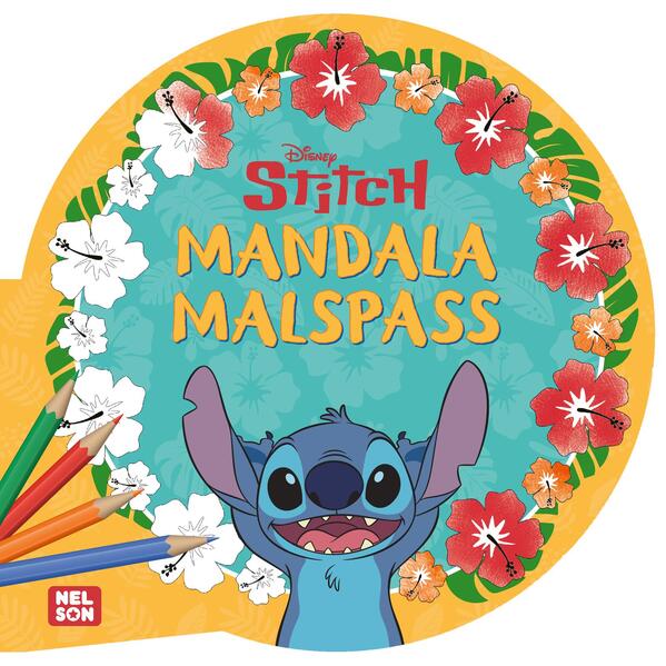Produktbild: Disney Kreative Beschäftigung: Stitch: Mandala-Malspaß