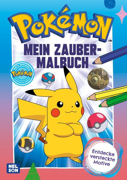 Produktbild: Pokémon Activity-Buch: Mein Zaubermalbuch