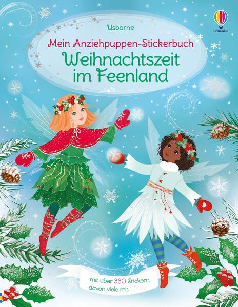 Produktbild: Mein Anziehpuppen-Stickerbuch: Weihnachtszeit im Feenland | Fiona Watt