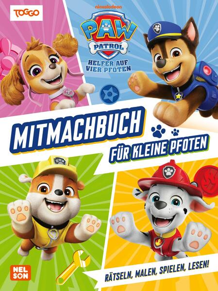 Produktbild: PAW Patrol Kindergartenheft: Mitmachbuch für kleine Pfoten