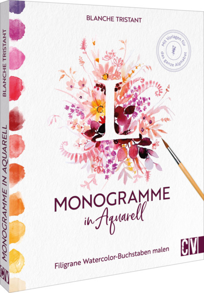Produktbild: Monogramme in Aquarell | Blanche Tristant