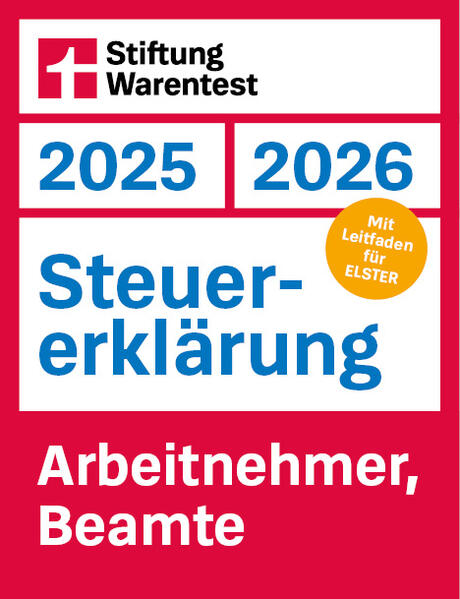 Produktbild: Steuererklärung 2025/2026 - Arbeitnehmer, Beamte | Udo Reuß
