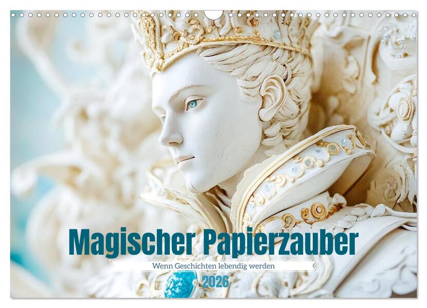 Produktbild: Magischer Papierzauber (Wandkalender 2026 DIN A3 quer), CALVENDO Monatskalender | Calvendo, Daniela Tapper