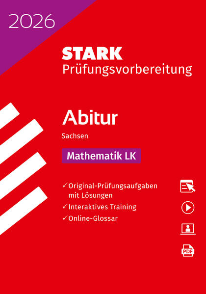 Produktbild: STARK Mathematik LK - Abitur 2026 Sachsen - Prüfungsvorbereitung